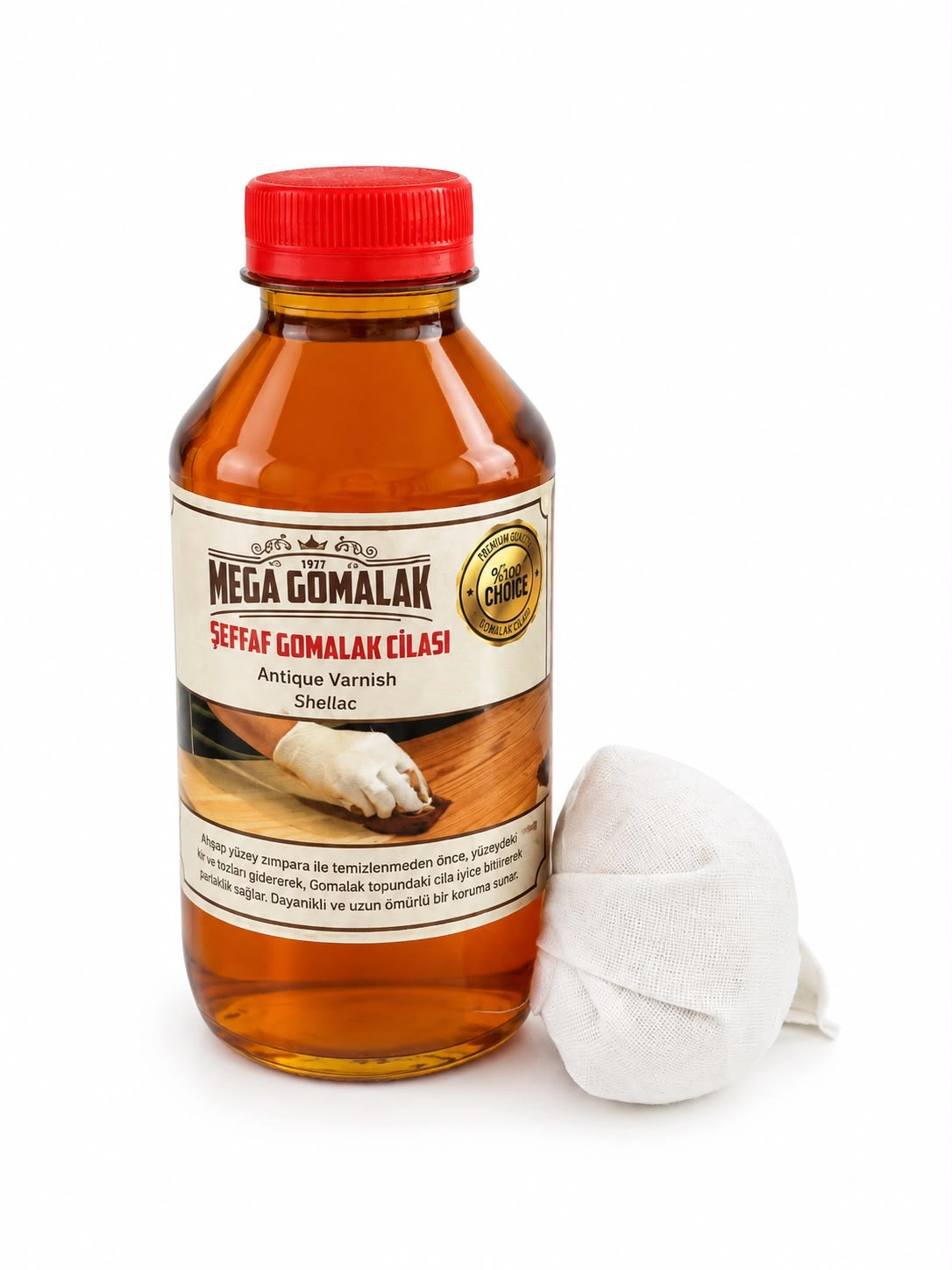 Şeffaf Gomalak 500 ml