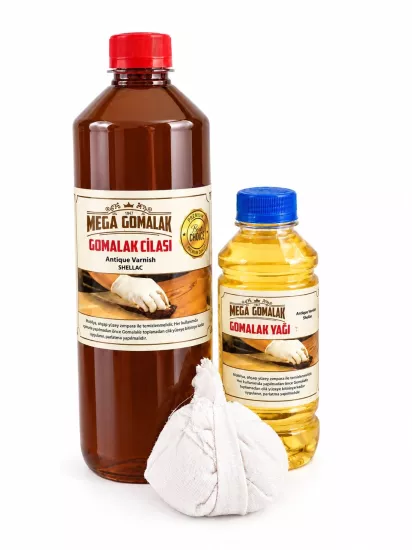 Ceviz Gomalak 1 Litre + 250ml Cila Yağı + Sürme Topu Hediyeli